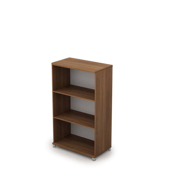 6Ш.017 Стеллаж широкий (800x450x1348) (Шамони темный)