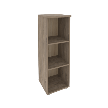 Стеллаж средний узкий Onix O.SU-2 400x420x1207 (Тиквуд Темный)