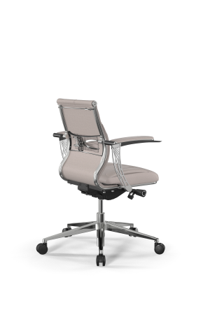 Кресло для руководителя Метта Samurai S4-11U - Infinity /Kc06/Wm06/U1mL-4c3(M26.B32.G25.W03) (Светло-бежевый)