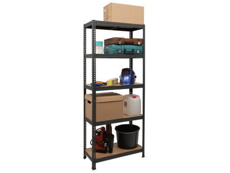 Стеллаж SBL 180KD/75x35/5 (Черный)