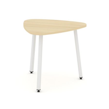 Стол переговорный SN-4.SPRG-70.3 (900х900х750) (Акация Лорка/Металл Белый)