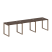 Рабочая станция Metal System Style БО.СМ-3.1 3000x720x750 (Дуб Наварра/Серый металл)