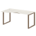 Стол криволинейный левый Metal System Style БО.СА-1 Л 1600x900x750 (Дуб Наварра/Серый металл)