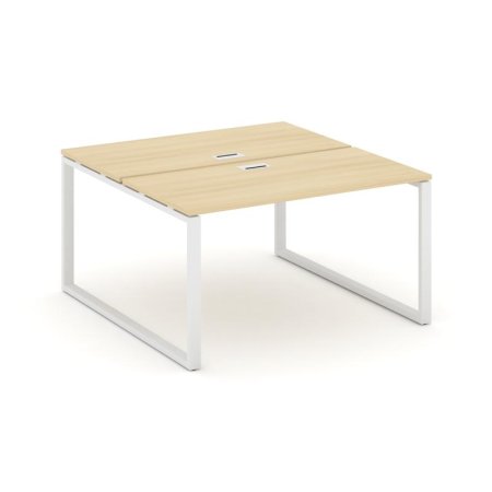 Рабочая станция 2-х сторонняя SN-6O.DRS-011 (980х1432х750) (Акация Лорка/Металл Белый)