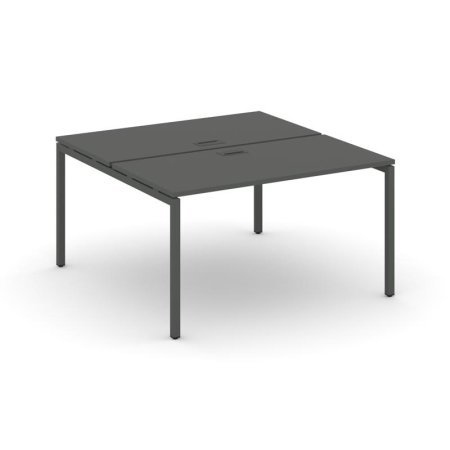 Рабочая станция 2-х сторонняя SN-4P.DRS-021 (980х1632х750) (Антрацит/Металл Антрацит)