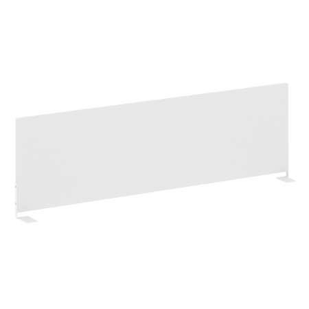 Экран боковой L1200мм Metal System Style Б.ЭКР-120 1200x18x348 (Белый/Белый металл)