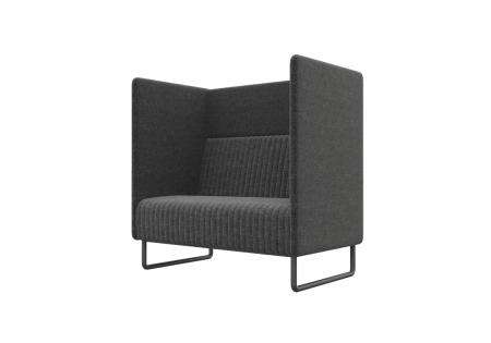 Диван одноместный BROS-1 (Сан 04/Металл Черный)