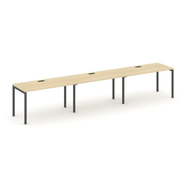 Рабочая станция 1 сторонняя SN-4P.ORS-054 (4740х800х750) (Акация Лорка/Металл Антрацит)