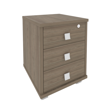 Тумба подкатная 3 ящ. Style Л.ТМ-3 420x450x563 (Вяз Благородный)