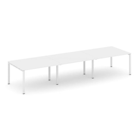 Стол переговорный SN-6P.SPRG-054.3 (4740х1180х750) (Белый/Металл Белый)