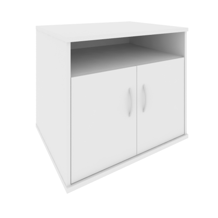 Тумба для оргтехники Riva А.ТМ-1-S 770x600x685 (Белый)