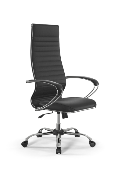 Кресло для руководителя Метта Sit 10 B1-161K - Extra /Km02/Wm12/K1cL(M09.B21.G20.W01) (Черный)