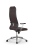 Кресло для руководителя Метта Sit 10 B1-117T - Extra /Um02/Wm12/T1bp-c(M09.B23.G18.W01) (Темно-коричневый)