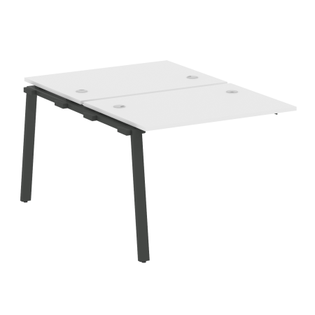 Проходной наборный элемент рабочей станции Metal System Style БА.ПРС-СП-2.1 1000x1475x750 (Белый/Антрацит металл)