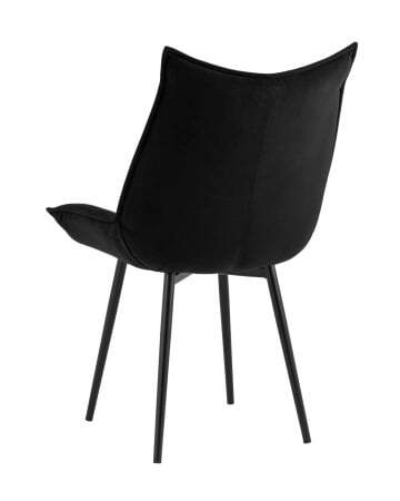 Стул Осло велюр черный (Стул Осло черный)