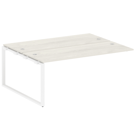 Проходной наборный элемент рабочей станции Metal System Style БО.ПРС-СП-2.5 1800x1475x750 (Дуб Наварра/Белый металл)