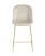 Стул полубарный Beetle со спинкой бежевый (Стул полубарный Турин бежевый)