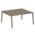 Рабочая станция Metal System Style БА.РАС-СП-2.4 1600x1475x750 (Дуб Наварра/Серый металл)
