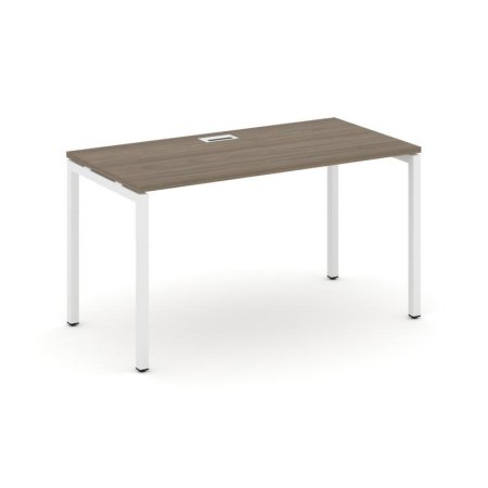 Стол письменный SN-4P.SP-022 (1180х800х750) (Вяз Благородный/Металл Белый)