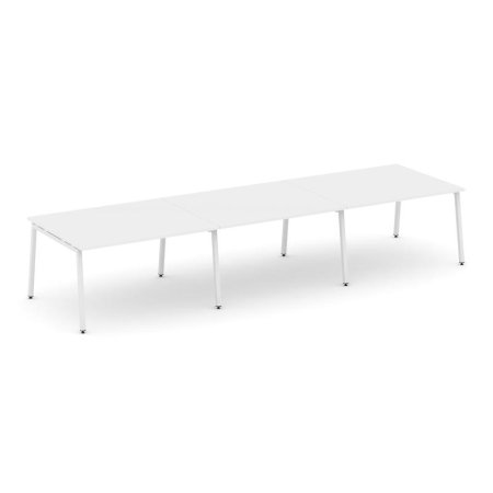 Стол переговорный SN-4A.SPRG-054.3 (4740х1180х750) (Белый/Металл Белый)
