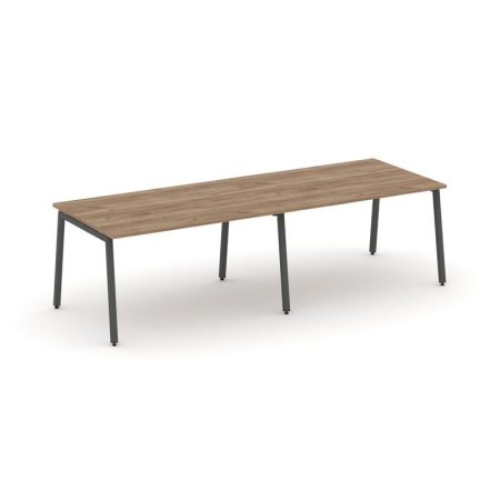 Стол переговорный SN-4A.SPRG-014.3 (3160х980х750) (Дуб Табак/Металл Антрацит)