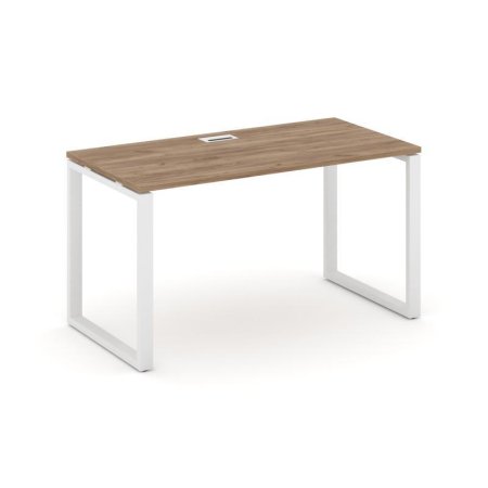 Стол письменный SN-6O.SP-011 (980х700х750) (Дуб Табак/Металл Белый)