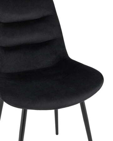 Стул Остин велюр черный (Стул Остин черный)