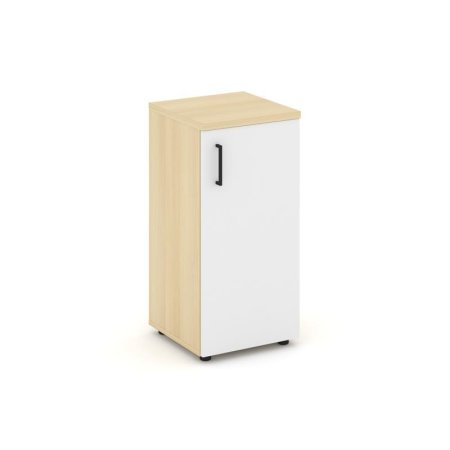 Шкаф низкий узкий SN.STU-301(R) (400х400х833) (Акация Лорка/Белый)