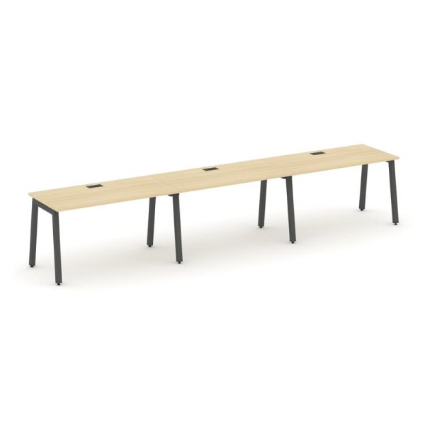 Рабочая станция 1 сторонняя SN-5A.ORS-054 (4740х800х750) (Акация Лорка/Металл Антрацит)