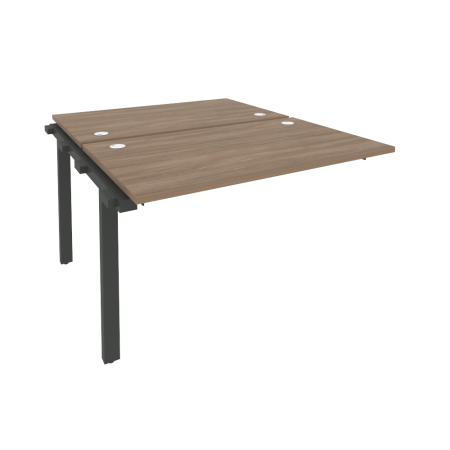 Наборный элемент рабочей станции на м/к Onix O.M-2.NRS-2.7 1180x1475x750 (Дуб Аризона/Черный металл)