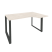 Стол эргономичный правый на О-образном м/к Onix O.MO-SA-2R 1380x980x750 (Тиквуд Темный/Белый Металл)