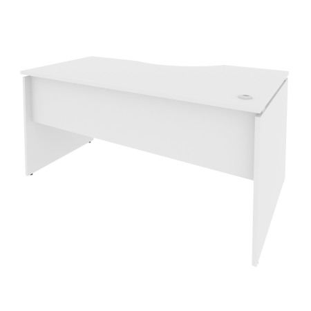 Стол криволинейный, левый Style Л.СА-1Л 1580x900x750 (Белый)