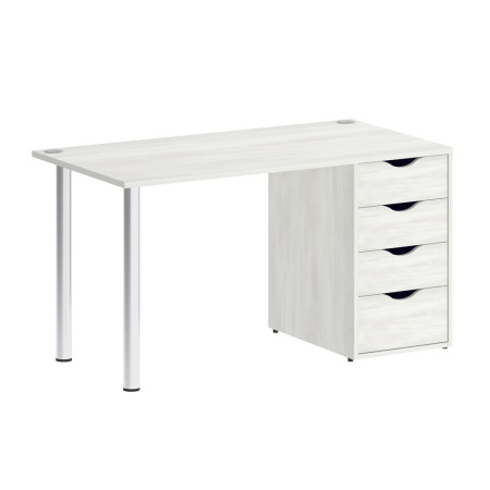 Стол письменный VR.SP-3-138.4 1380x720x750 (Снежная Патина)