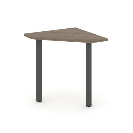 Угловой элемент стола SN-6.USP-021 (800х800х750) (Вяз Благородный/Металл Антрацит)