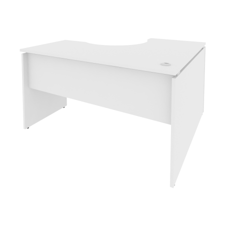 Стол криволинейный, левый Style Л.СА-3Л 1380x1200x750 (Белый)