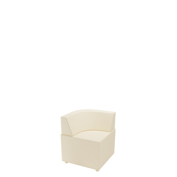 Угловой элемент Модуль (М-70) (спинка радиусная) (Бежевый)