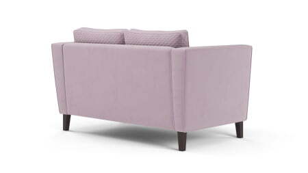 Диван 2-местный раскладной Neapole (1700x970x960) Розовый (Розовый)