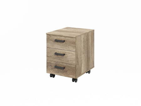 Тумба подкатная L-91 420х526х568 (Дуб Каньон)