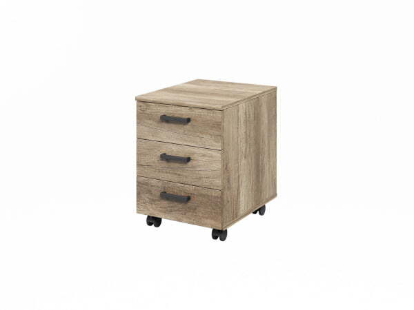 Тумба подкатная L-91 420х526х568 (Дуб Каньон)