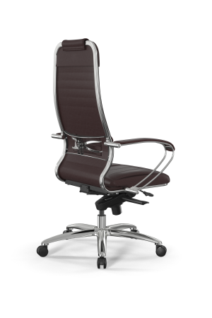 Кресло для руководителя Метта Samurai L1-4K - Infinity /Uc02/Wm06/K2cL(M06.B31.G04.W03) (Темно-коричневый)