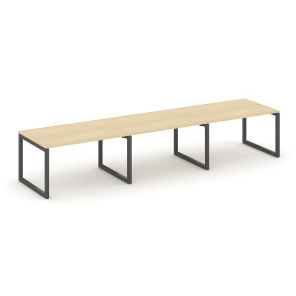 Стол переговорный SN-5O.SPRG-023.3 (4410х980х750) (Акация Лорка/Металл Антрацит)