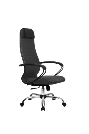 Кресло для руководителя Метта МЕТТА-21(MPRU)/подл.130/осн.003 (Темно-серый)