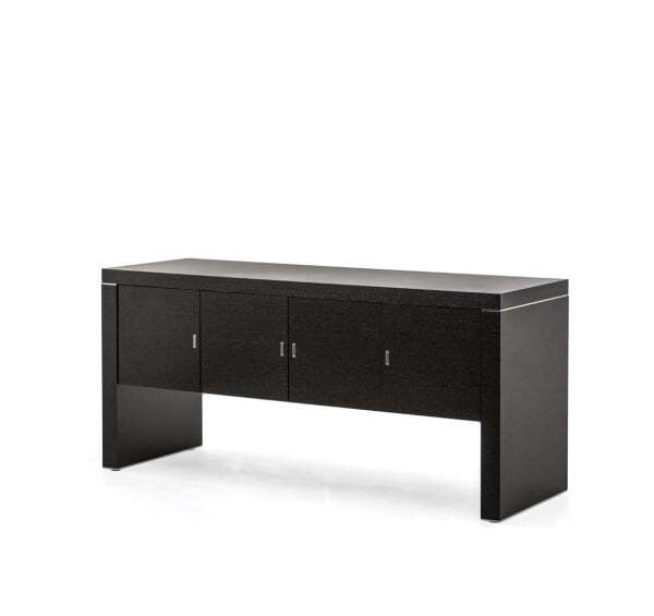 TITANO Греденция 4 двери (Черное дерево)