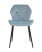 Стул Эдвин велюр пыльно-голубой (Стул кухонный Эдвин пыльно-голубой)