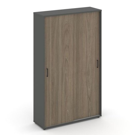 Шкаф-купе для одежды SN.SHK-003 (1200х400х1982) (Антрацит/Вяз Благородный)