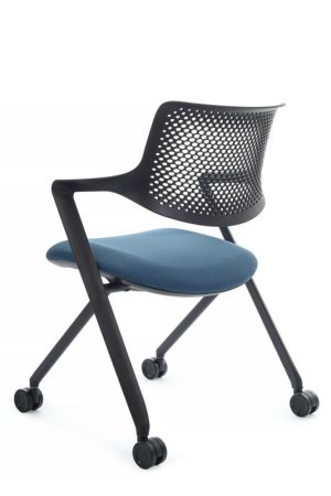 Кресло Dream-F D2202-2 Черный/Синий (Черный/Синий)