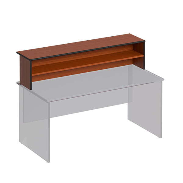 Надстройка к столу письменному Дин-Р ДР 453 1600x380x370 (Французский орех)