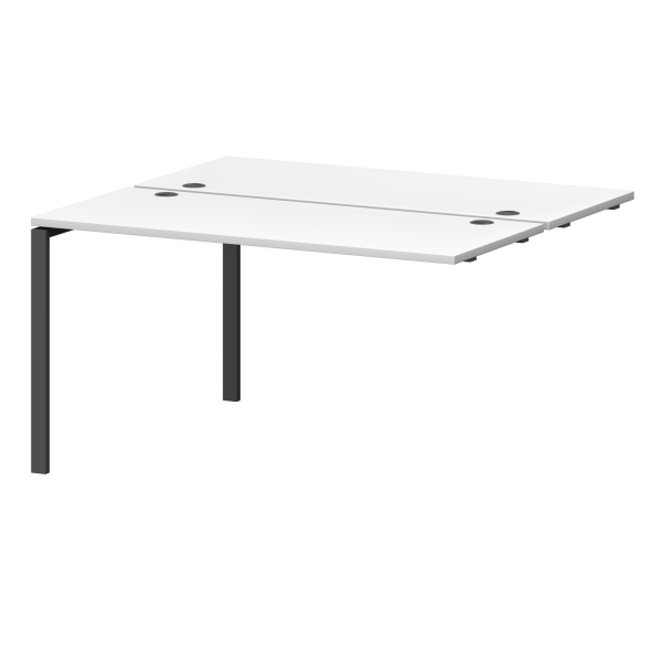 Модуль двойной универсальный на металлокаркасе Смарт СМС2-П-10К.120Э.Пр25 1000x1236x750 (Белый/Антрацит)