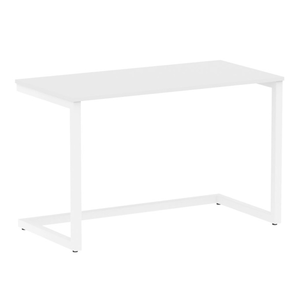 Компьютерный стол VR.SP-2-118 1180x600x750 (Белый/Белый Металл)