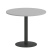 Стол круглый VR.SP-5-90.1 900x900x750 (Серый/Белый Металл)